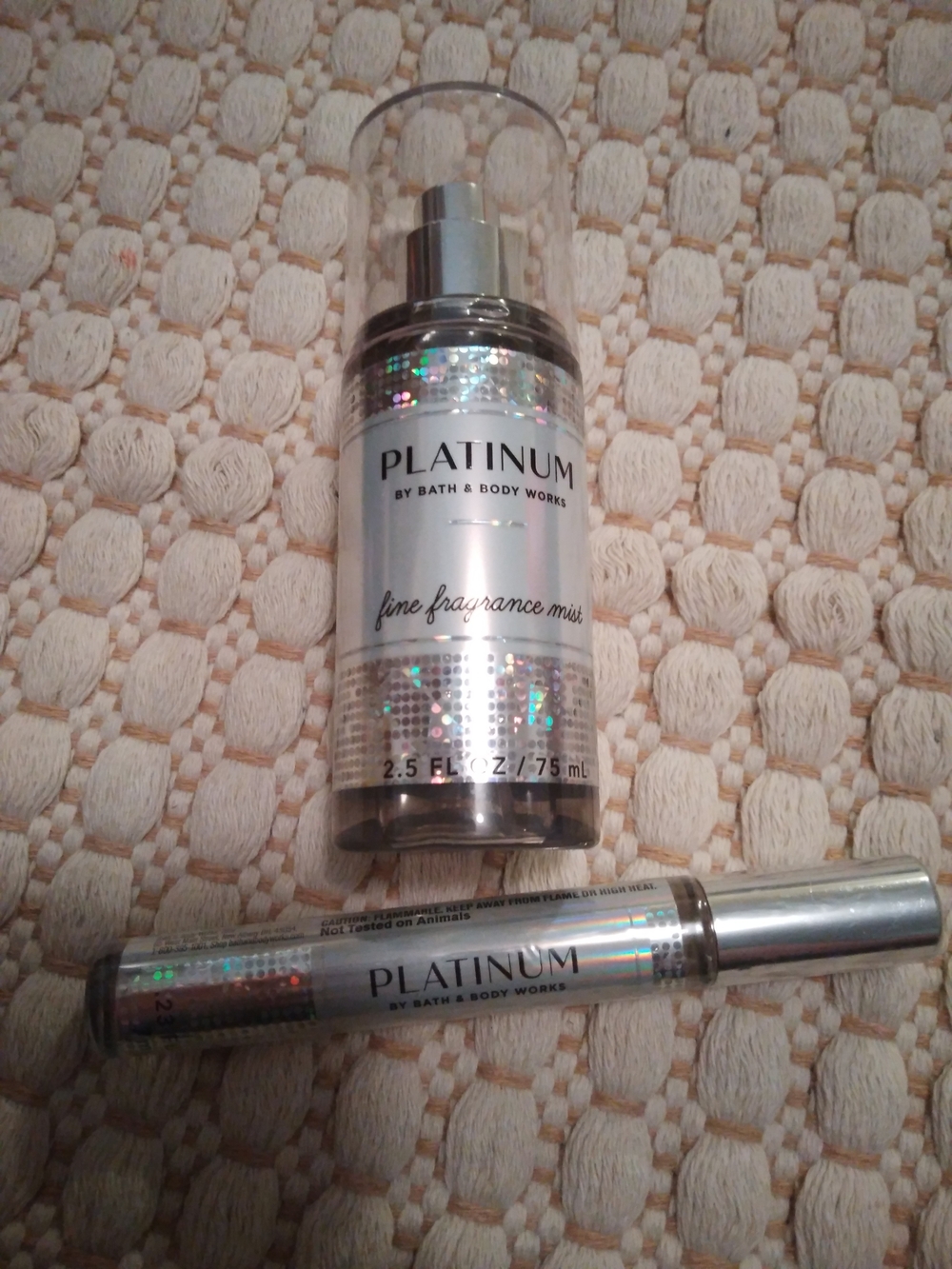 Bath & Body Works Platinum Fine Mist Set
